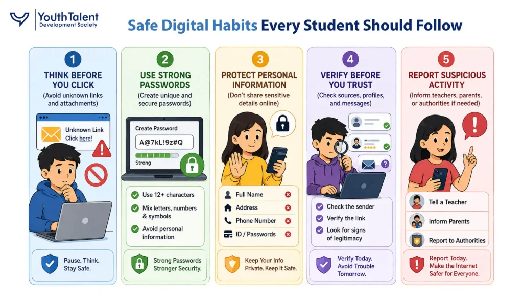 safe digital habits every student should follow