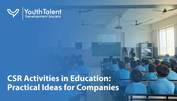 CSR Activities in Education: Ideas for Companies India