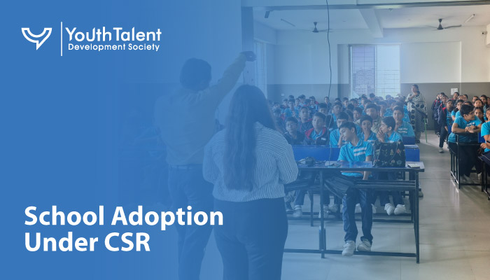 School adoption under CSR for long-term education impact in India